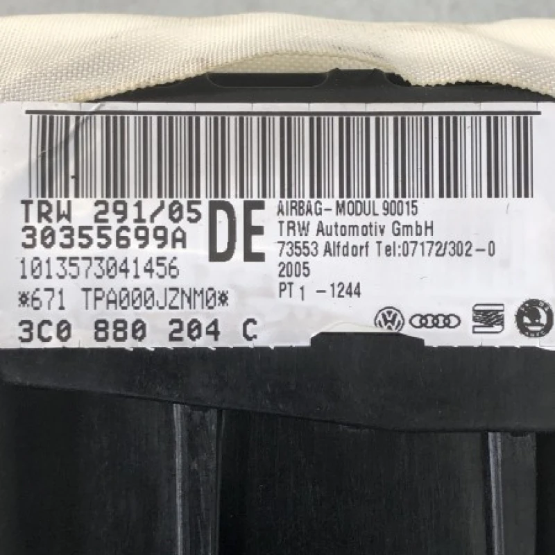 Airbag pasager / Volkswagen Passat B6 2006 / Interior