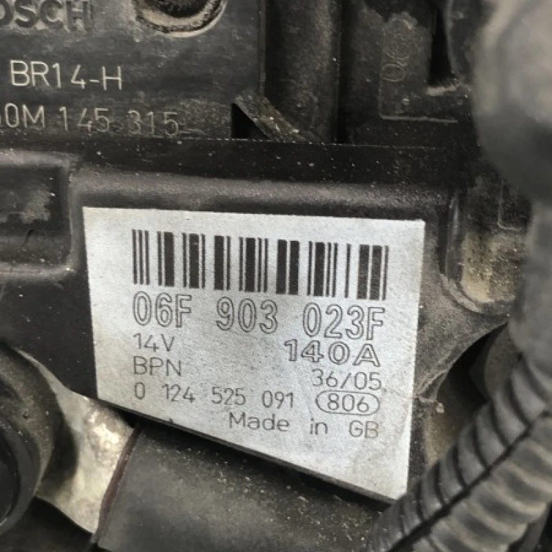 Alternator / Volkswagen Passat B6 2006 / Motor, racire si evacuare