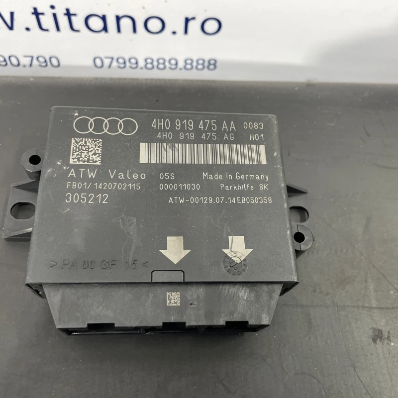 Modul calculator senzori parcare Audi 