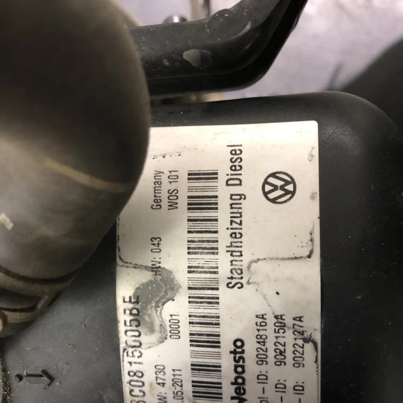 Webasto / Volkswagen Passat B7 2012 / Climatizare