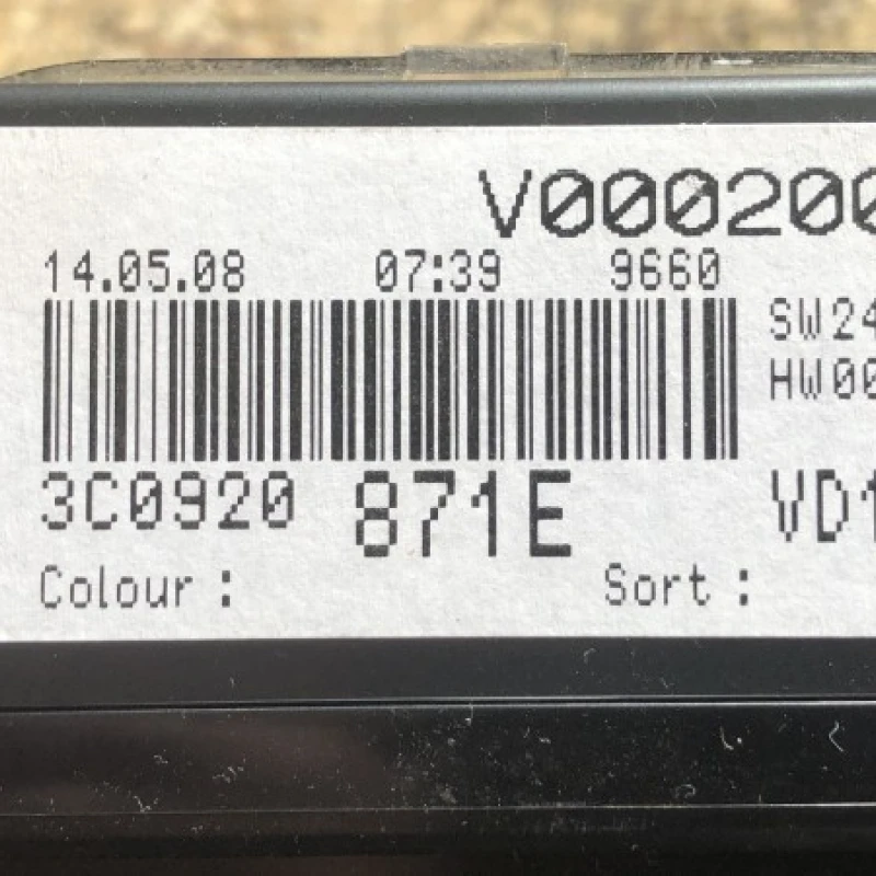 Ceas bord / Volkswagen Passat B6 2008 / Audio si electronice