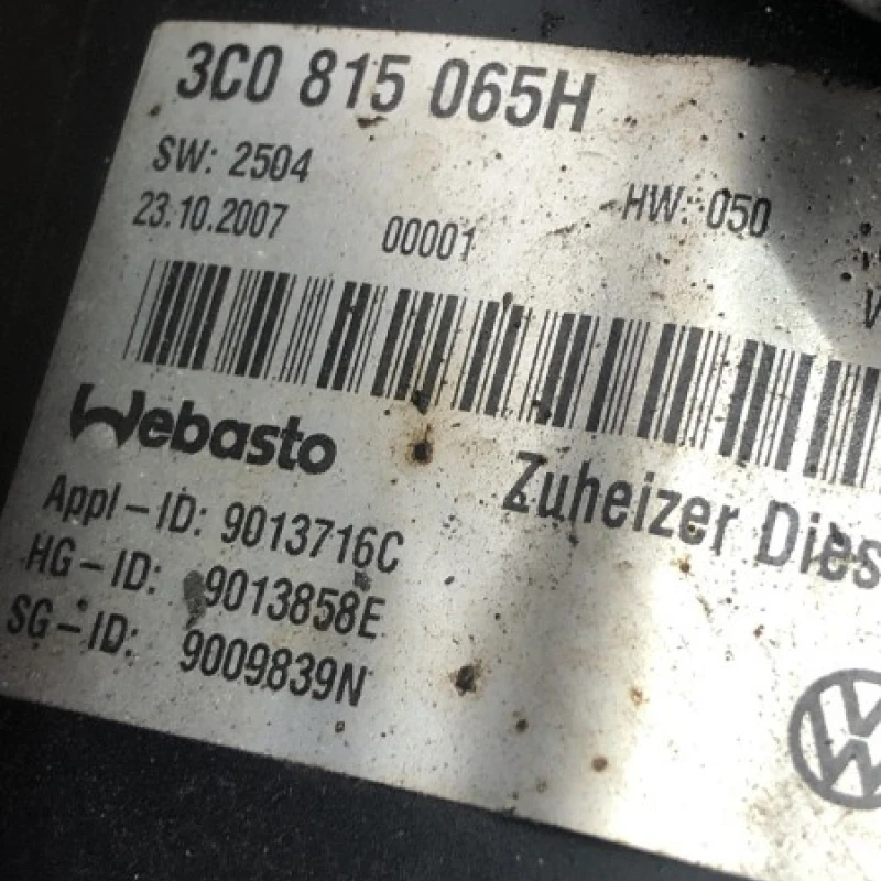 Sirocou Webasto / Volkswagen Passat B6 2008 / Climatizare