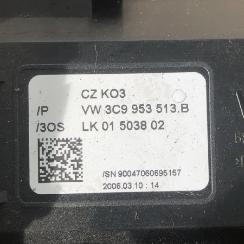 Spira volan cu manete / Volkswagen Passat B6 2006 / Audio si electronice