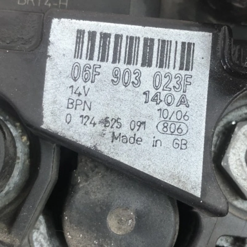 Alternator / Volkswagen Passat B6 2006 / Motor, racire si evacuare