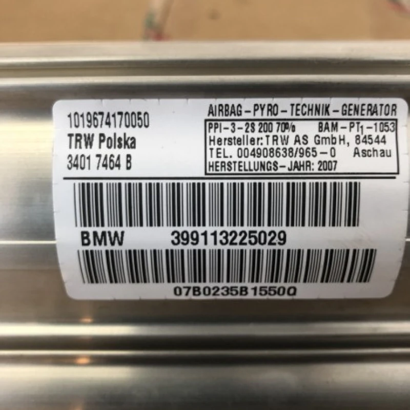 Airbag pasager / BMW Seria 3 E90 2007 / Interior