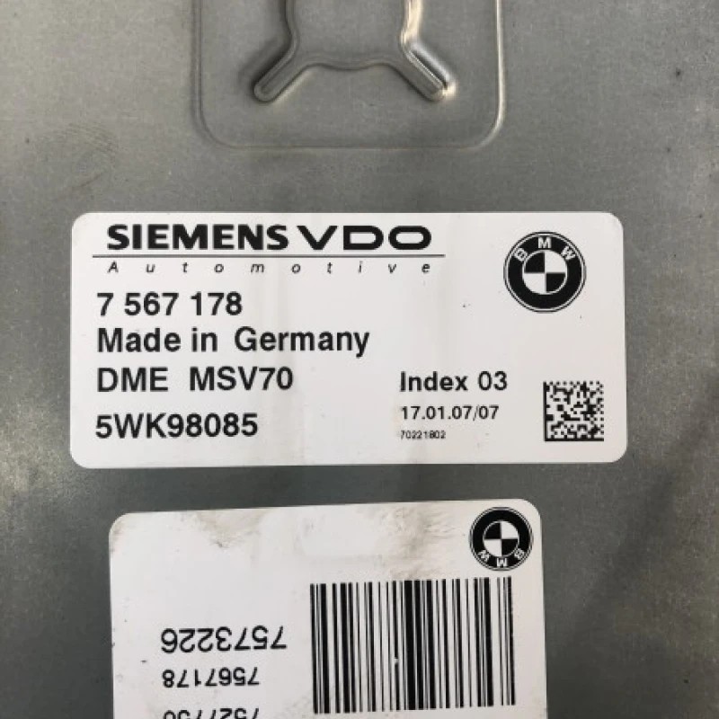 Calculator ECU / BMW Seria 3 E90 2007 / Audio si electronice