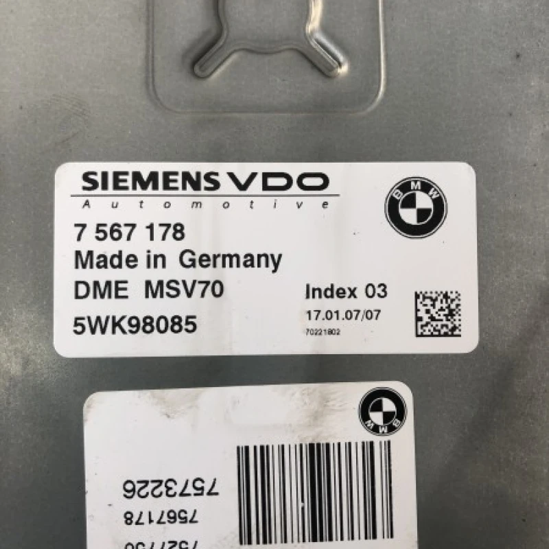 Calculator ECU / BMW Seria 3 E90 2007 / Audio si electronice
