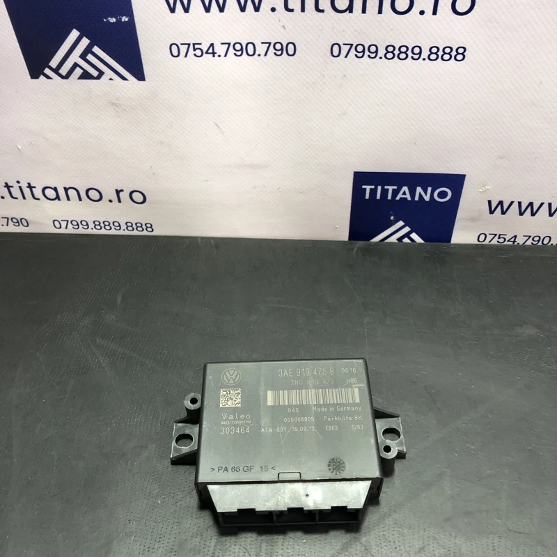 Modul calculator senzor parcare / Volkswagen Passat B7 2012 / Audio si electronice