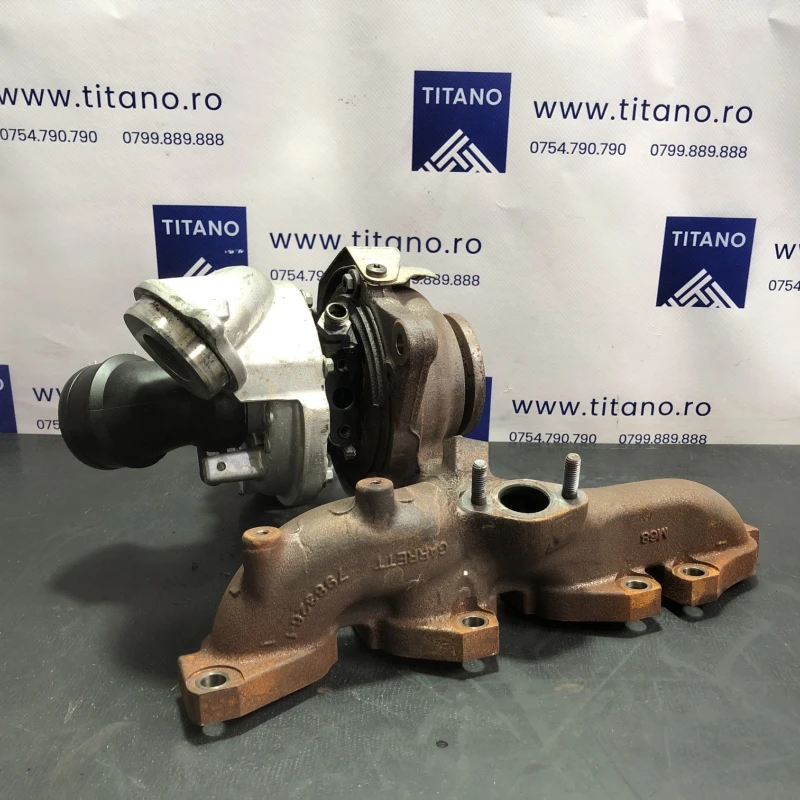 Turbosuflanta turbo turbina / Volkswagen Passat B7 2013 / Motor, racire si evacuare