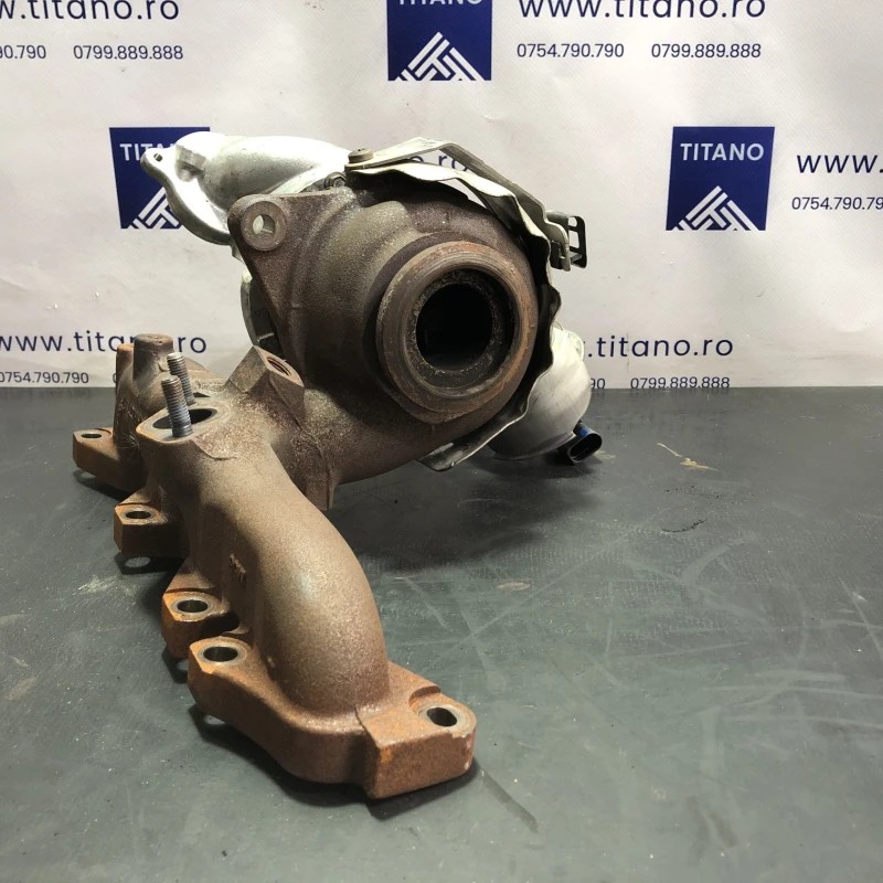 Turbosuflanta turbo turbina / Volkswagen Passat B7 2013 / Motor, racire si evacuare