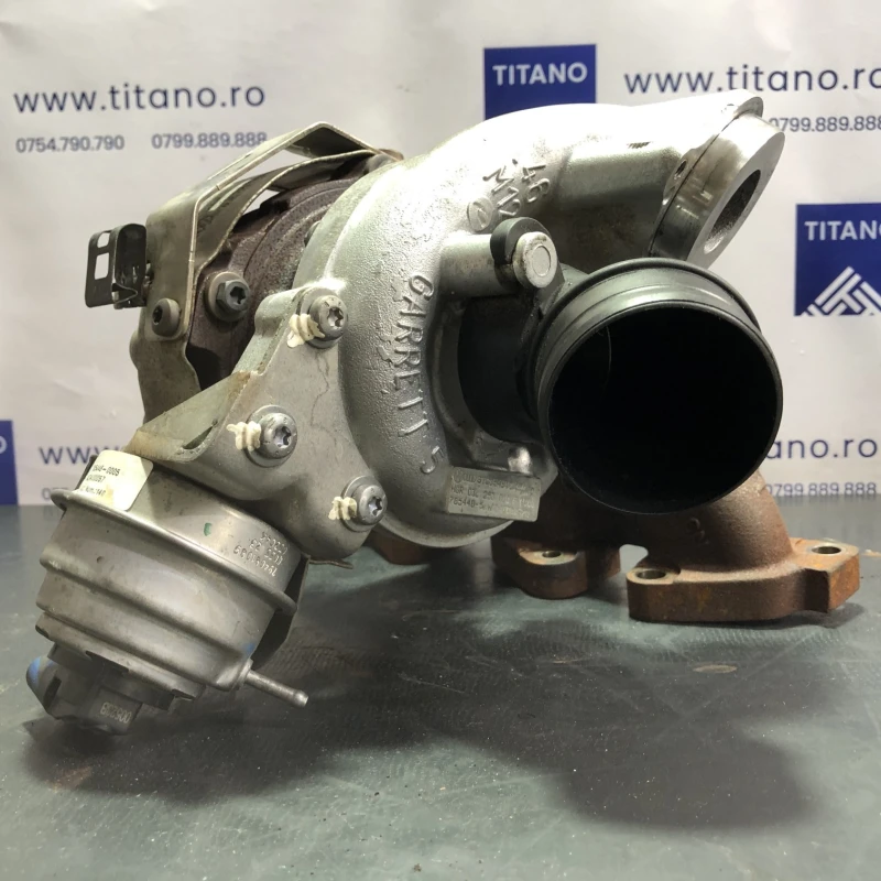Turbosuflanta turbo turbina / Volkswagen Passat B7 2013 / Motor, racire si evacuare
