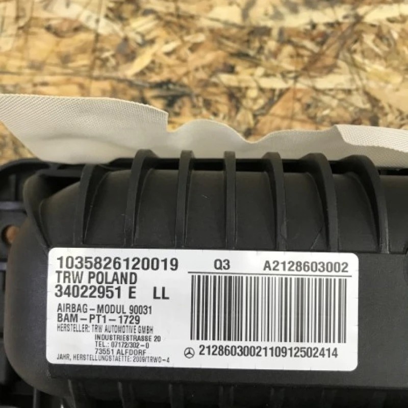 Airbag pasager / Mercedes-Benz E Class W212 2009 / Interior