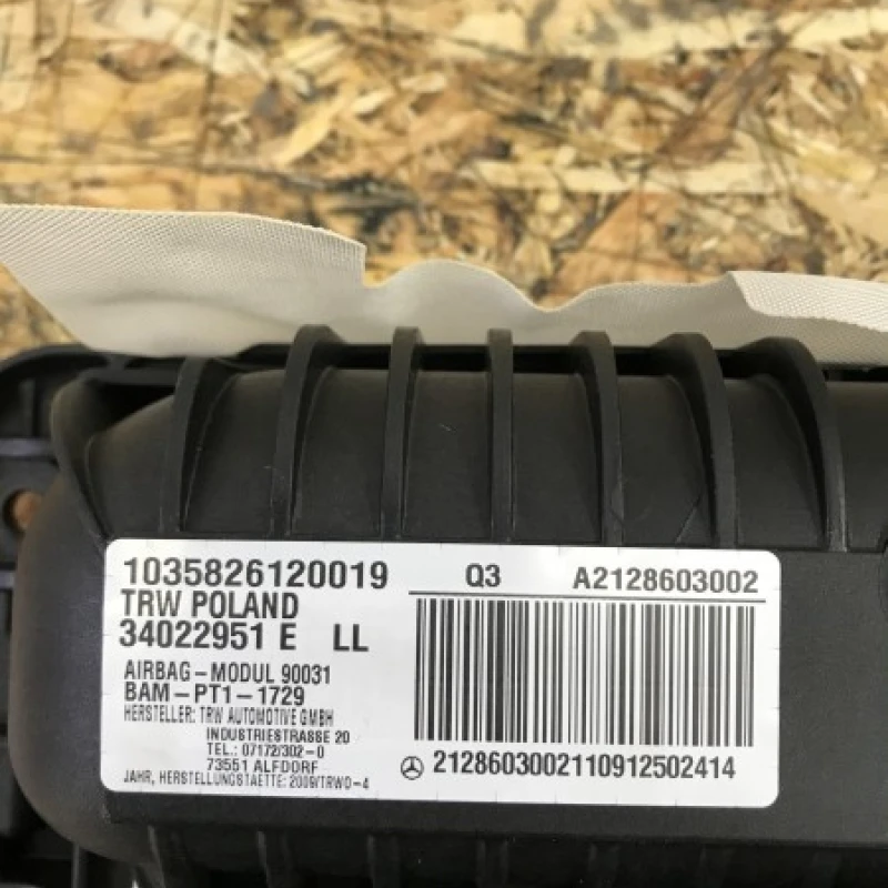 Airbag pasager / Mercedes-Benz E Class W212 2009 / Interior