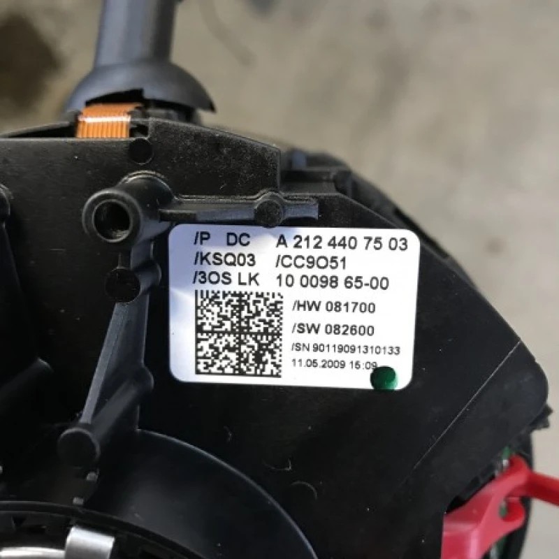 Spira volan cu manete / Mercedes-Benz E Class W212 2009 / Interior