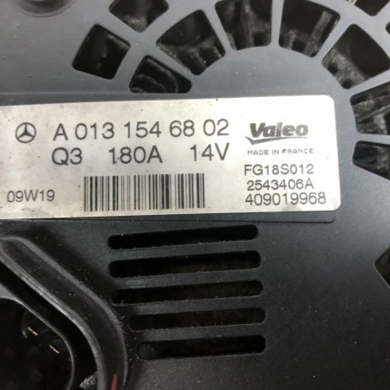 Alternator / Mercedes-Benz E Class W212 2009 / Motor, racire si evacuare