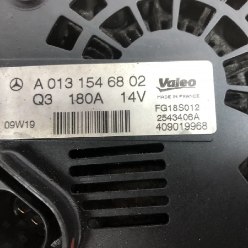 Alternator / Mercedes-Benz E Class W212 2009 / Motor, racire si evacuare