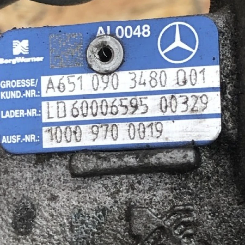 Turbina Bturbo / Mercedes-Benz E Class W212 2009 / Motor, racire si evacuare