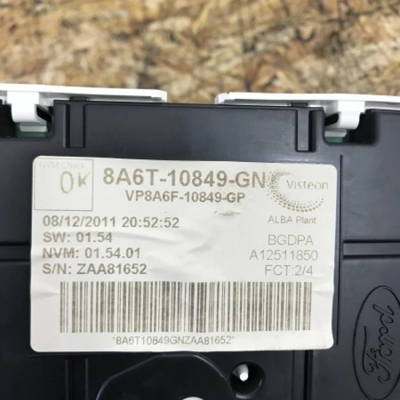 Ceas bord / Ford Fiesta MK6 2012 / Interior