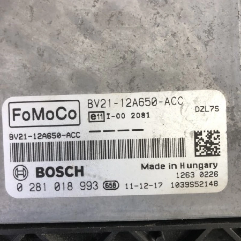 Calculator ECU / Ford Fiesta MK6 2012 / Audio si electronice