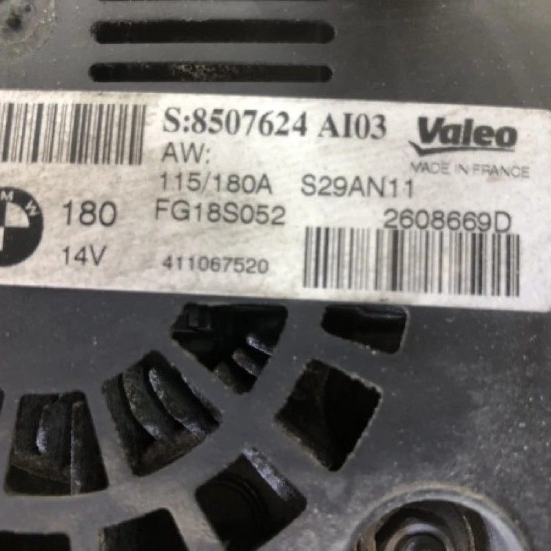 Alternator / BMW Seria 3 E90 2011 / Motor, racire si evacuare