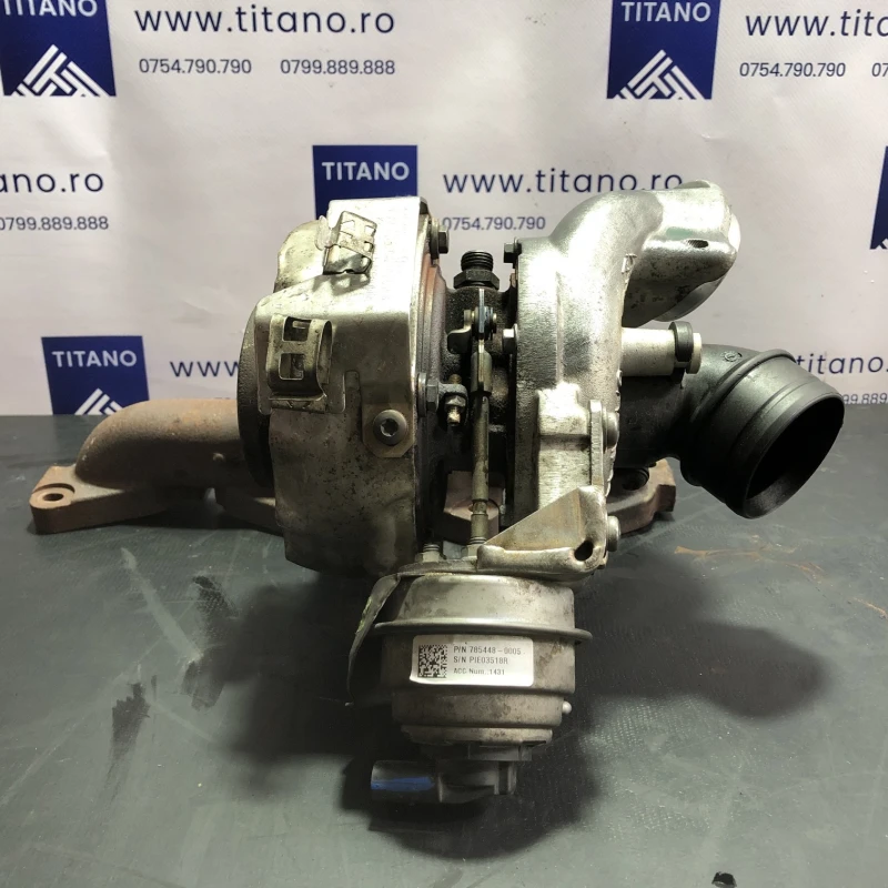 Turbosuflanta turbo turbina Volkswagen 