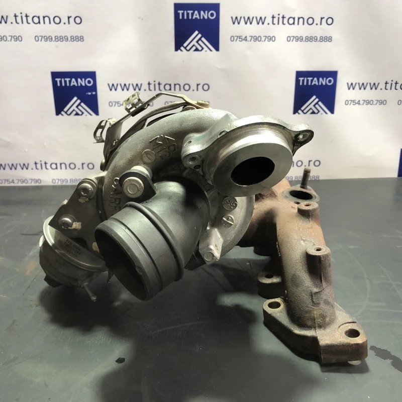 Turbosuflanta turbo turbina / Volkswagen Passat B7 2012 / Motor, racire si evacuare