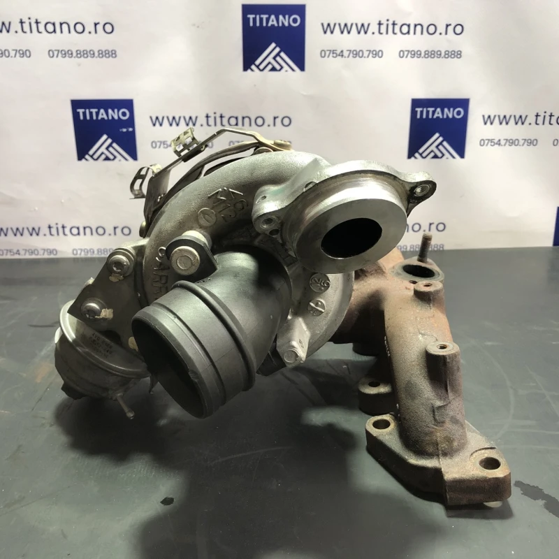 Turbosuflanta turbo turbina / Volkswagen Passat B7 2012 / Motor, racire si evacuare