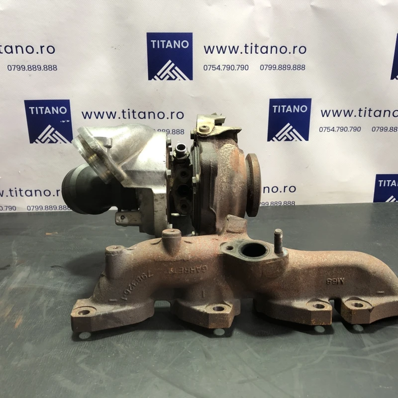 Turbosuflanta turbo turbina / Volkswagen Passat B7 2012 / Motor, racire si evacuare