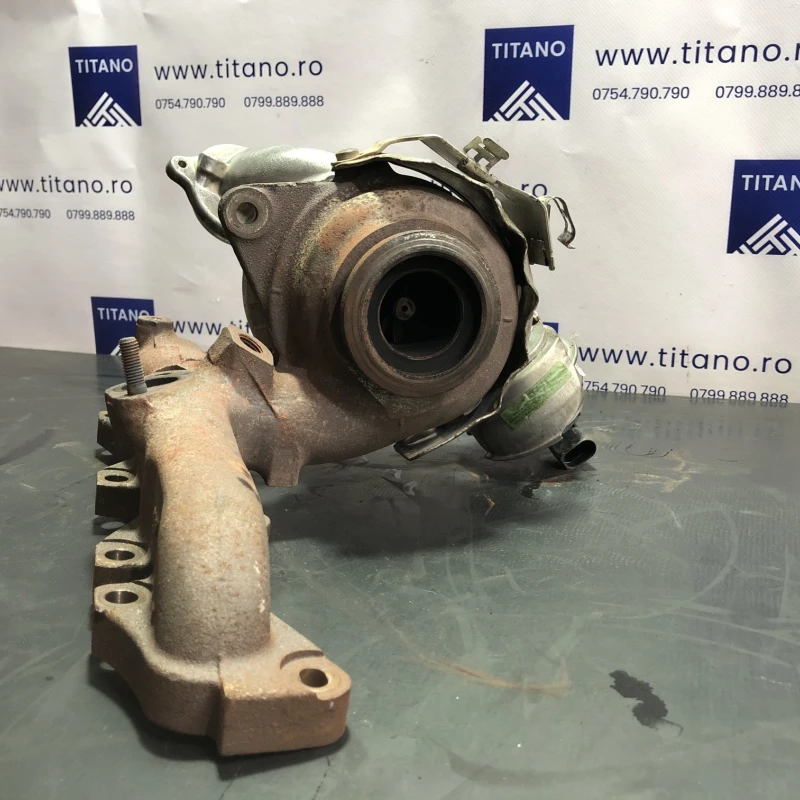 Turbosuflanta turbo turbina / Volkswagen Passat B7 2012 / Motor, racire si evacuare
