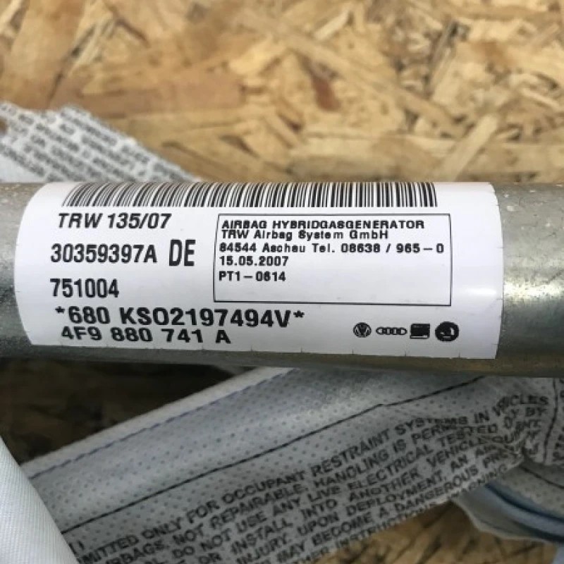 Airbag cortina stanga / Audi A6 C6 2007 / Interior