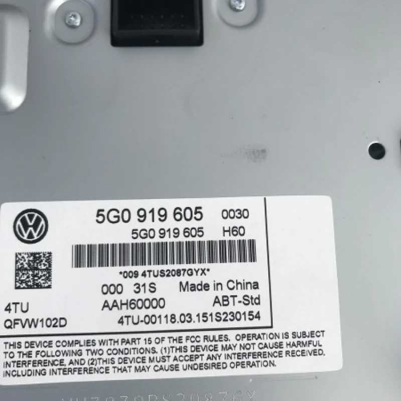 Display navigatie / Volkswagen Golf MK7 Alltrack 2016 / Interior