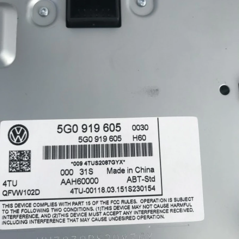 Display navigatie / Volkswagen Golf MK7 Alltrack 2016 / Interior