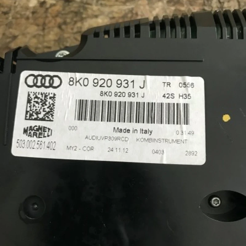 Ceas bord / Audi A4 B8 2013 / Interior