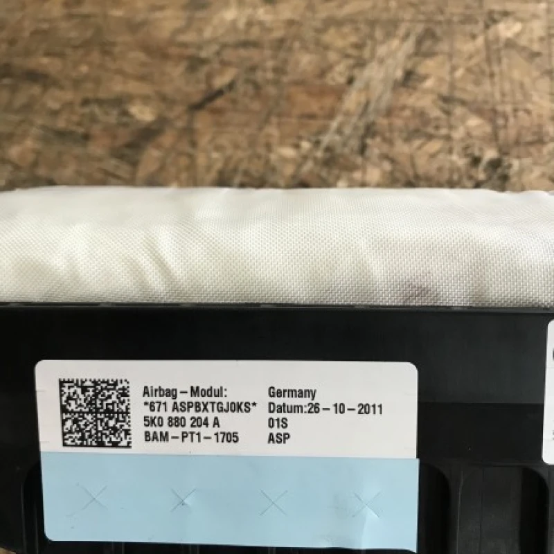 Airbag pasager / Volkswagen Golf Plus MK6 2012 / Interior