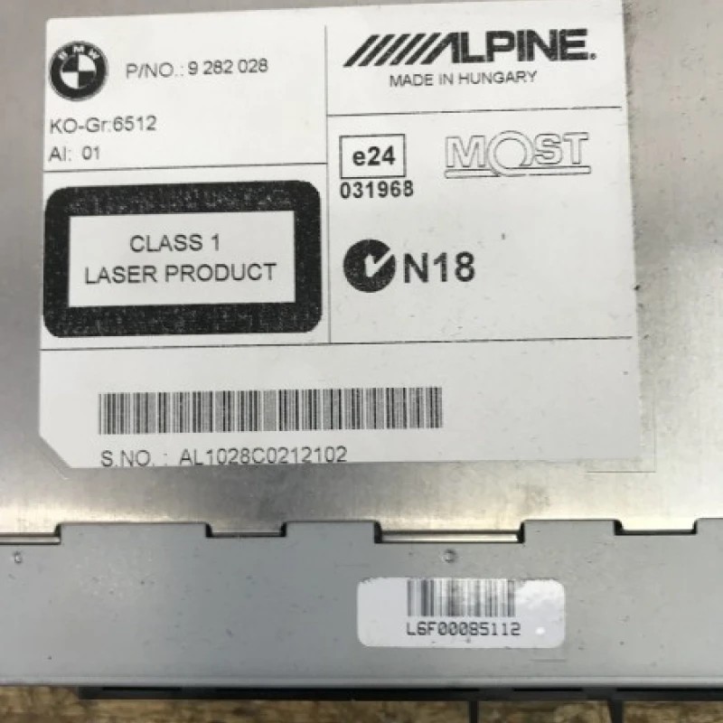 Radio CD / BMW Seria 5 F11 2012 / Interior