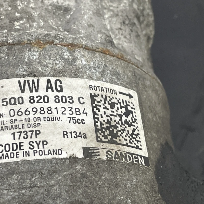 Compresor clima / Audi A3 8P 2014 / Climatizare