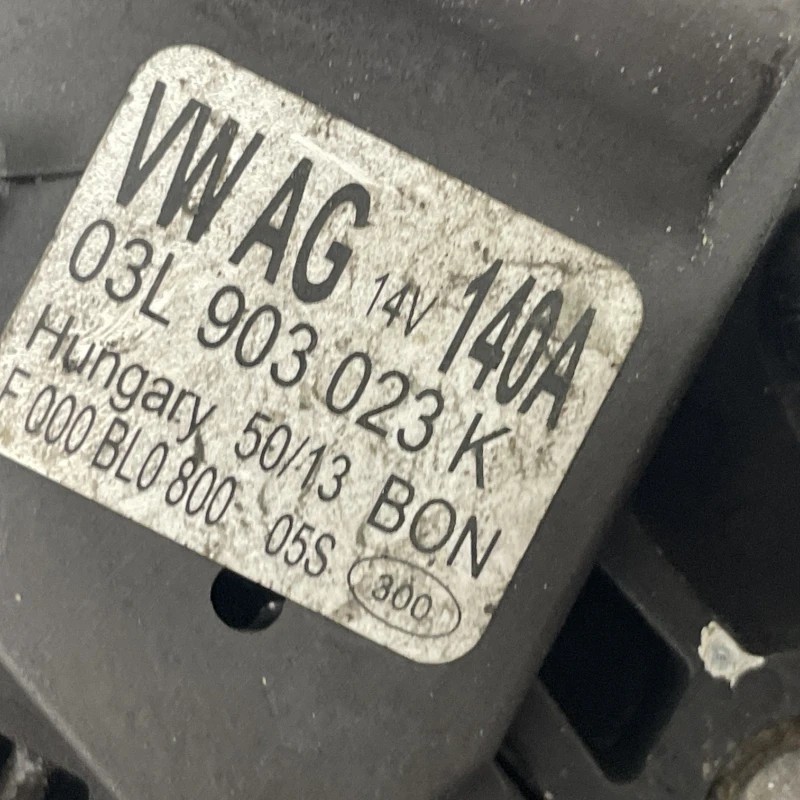 Alternator / Audi A3 8P 2014 / Motor, racire si evacuare