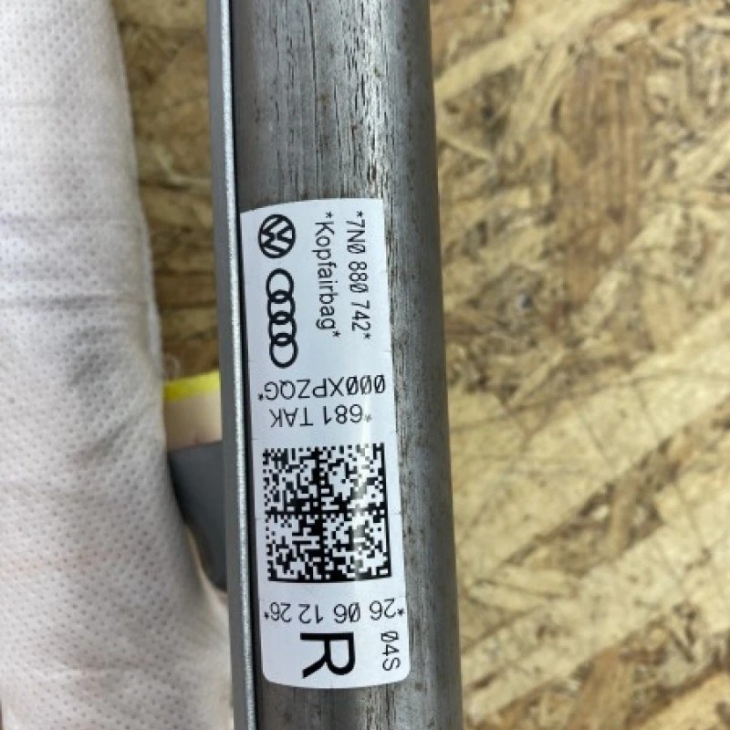 Airbag cortina dreapta / Volkswagen Sharan 7N 2013 / Interior