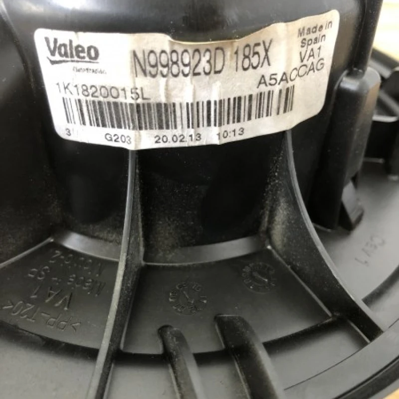 Ventilator bord / Volkswagen Sharan 7N 2013 / Climatizare