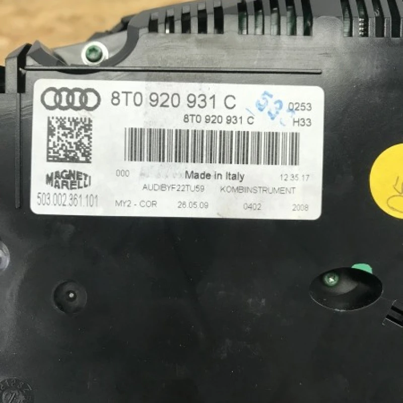 Ceas bord / Audi A5 8T 2010 / Interior