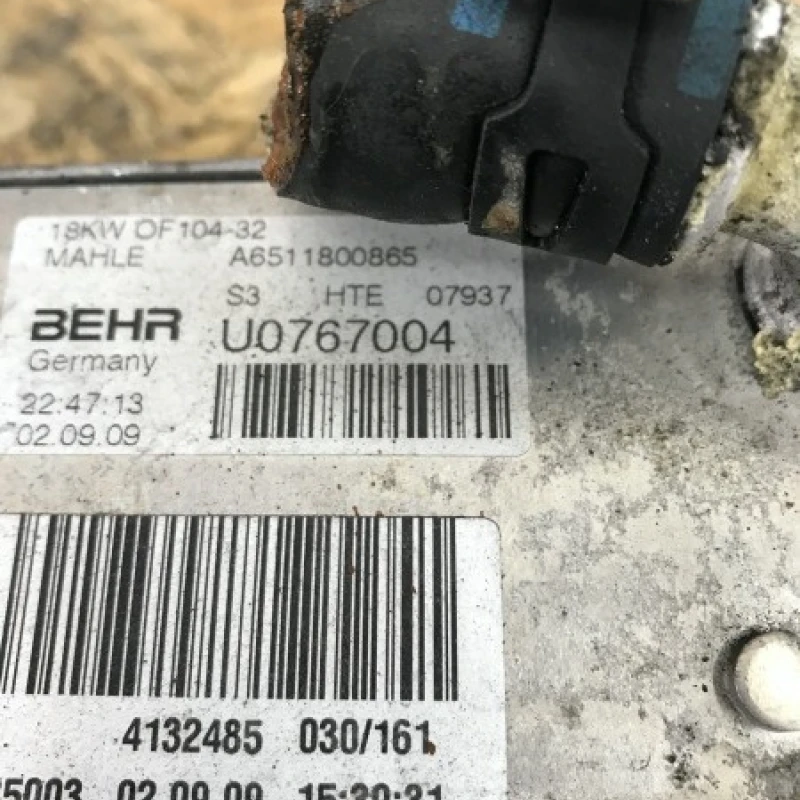 Racitor ulei / Mercedes-Benz GLK Class X204 2009 / Motor, racire si evacuare