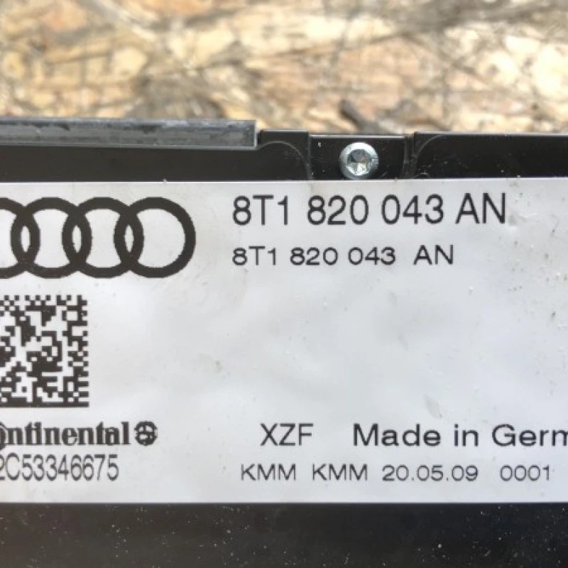 Panou Climatronic cu incalzire in scaune / Audi A5 8T 2010 / Audio si electronice