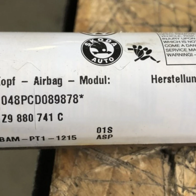 Airbag cortina stanga / Skoda Octavia 2 1Z 2011 / Interior