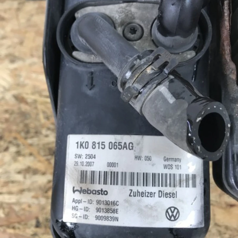 Webasto sirocol / Volkswagen Touran 1T Cross 2008 / Altele