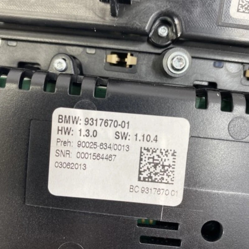 Panou climatronic / BMW Seria 5 F10 2013 / Climatizare
