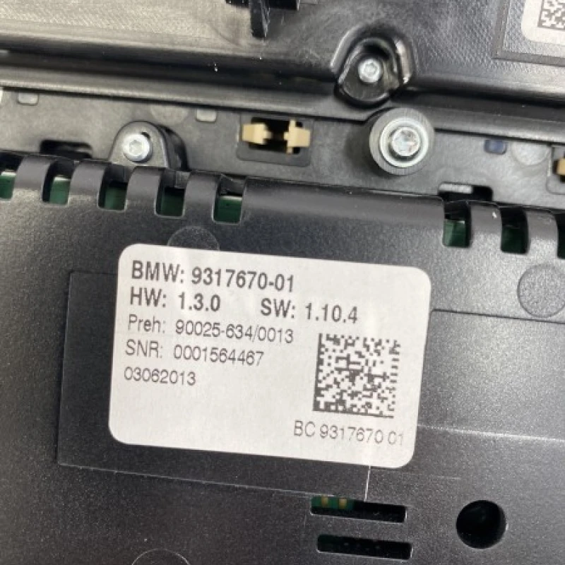Panou climatronic / BMW Seria 5 F10 2013 / Climatizare