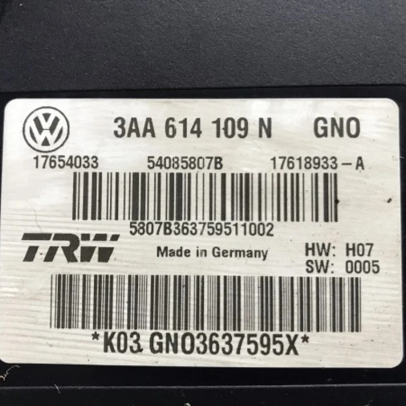 Pompa ABS / Volkswagen Passat B7 2012 / Frane