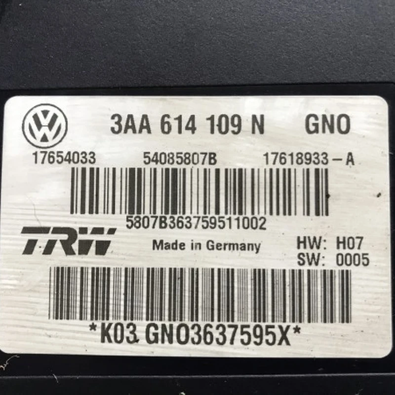 Pompa ABS / Volkswagen Passat B7 2012 / Frane