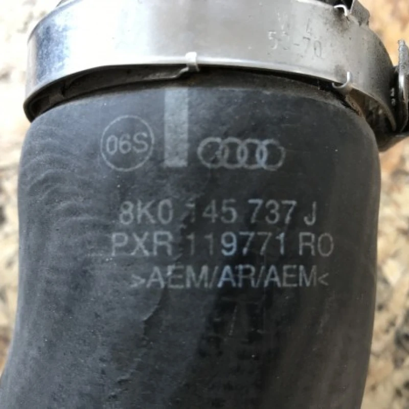 Furtun intercooler / Audi A4 B8 2009 / Motor, racire si evacuare