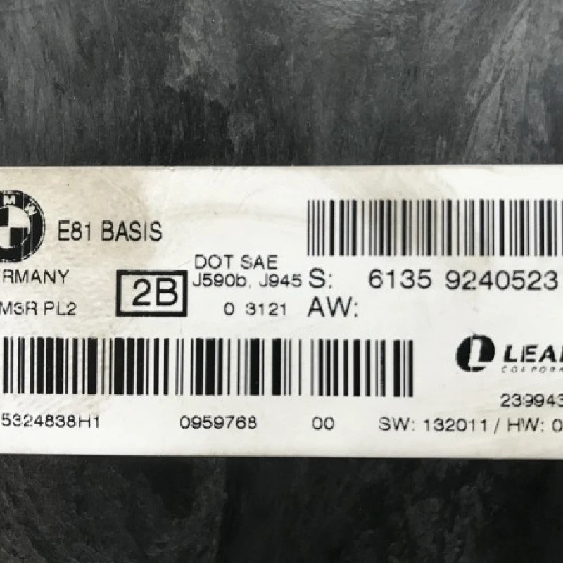 Modul confort / BMW Seria 1 E81 2011 / Audio si electronice